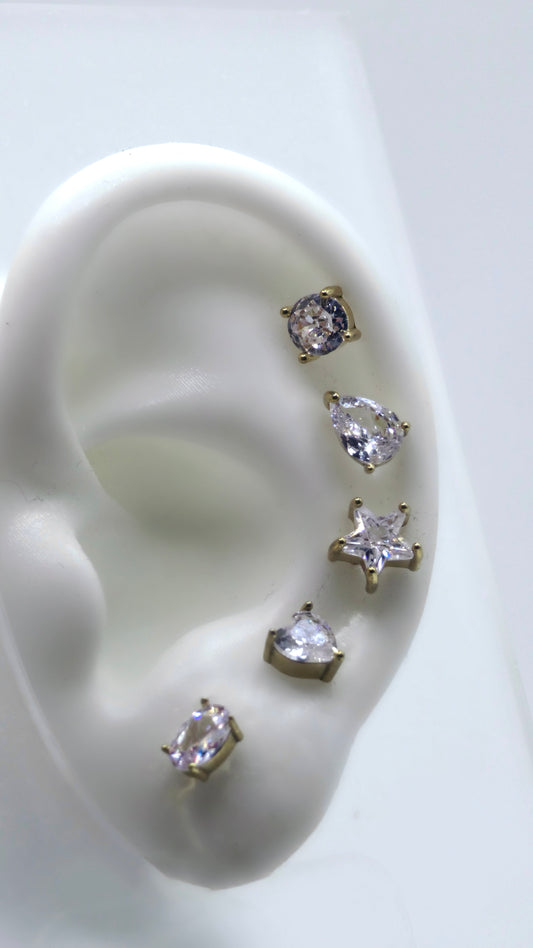 Orecchini starlight set